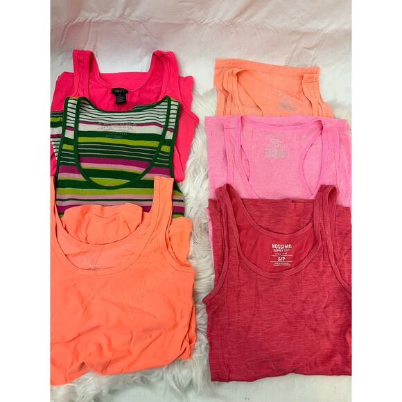 Women's Small Extra Small Tank Top Lot of 6 GUC Multicolor - Picture 1 of 7
